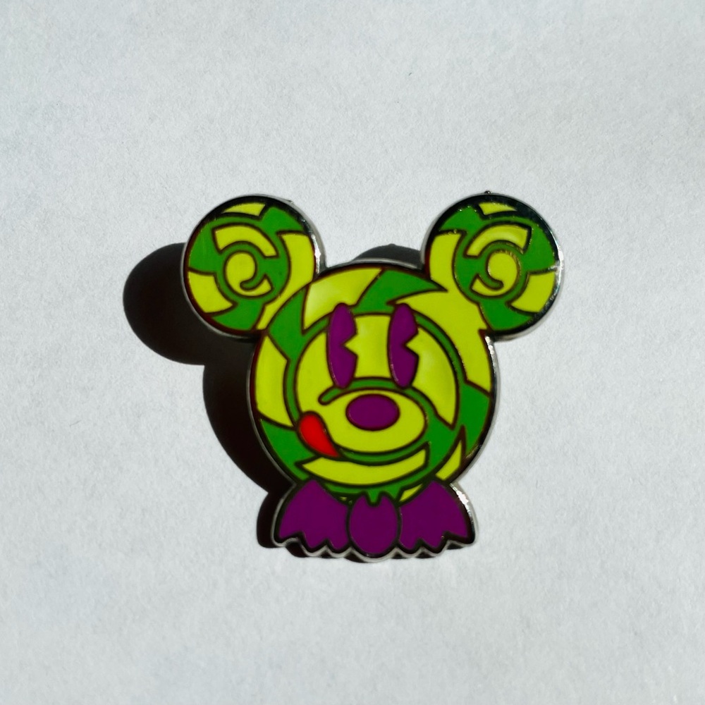 Green Mickey Swirl Candy